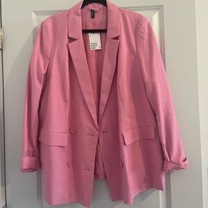H&M NWT Women's Pink Blazer